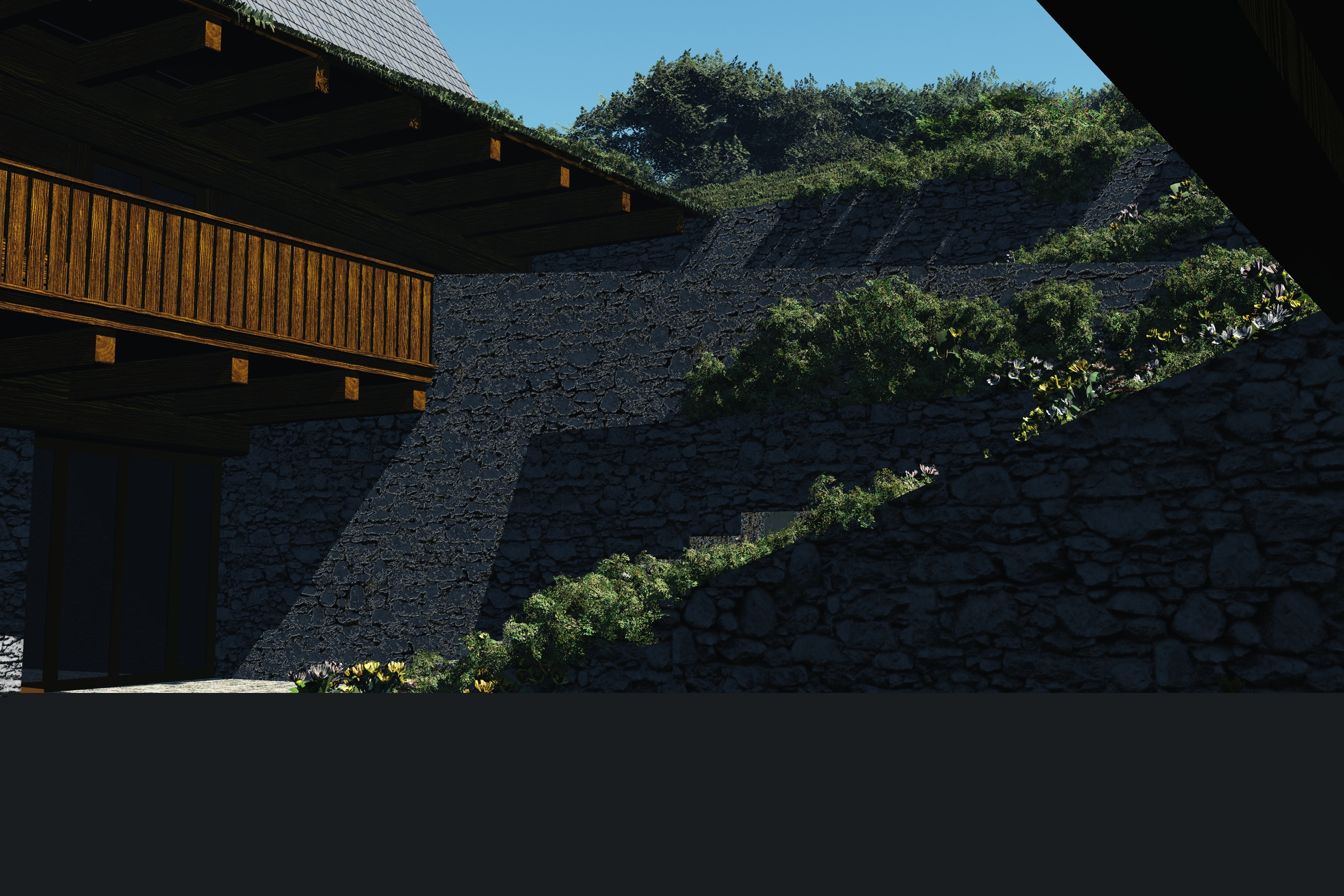 Projekt domu z bali w Kotlinie Kłodzkiej